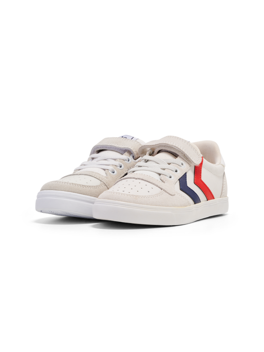 SLIMMER STADIL LEATHER LOW JR, WHITE, packshot
