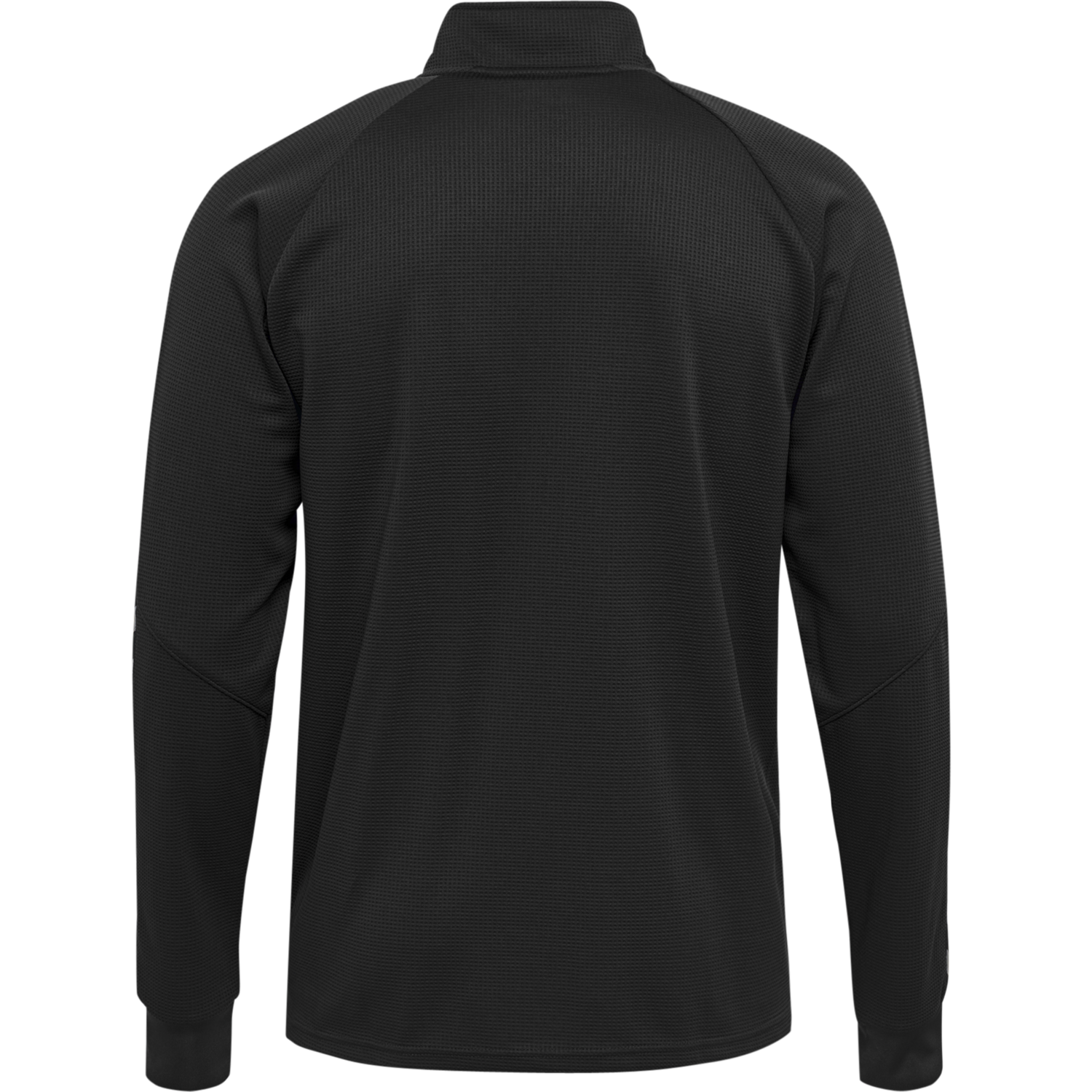 hmlAUTHENTIC KIDS POLY ZIP JACKET, BLACK/WHITE, packshot