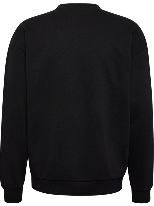 hmlLOOSE CREWNECK BEE, BLACK, packshot