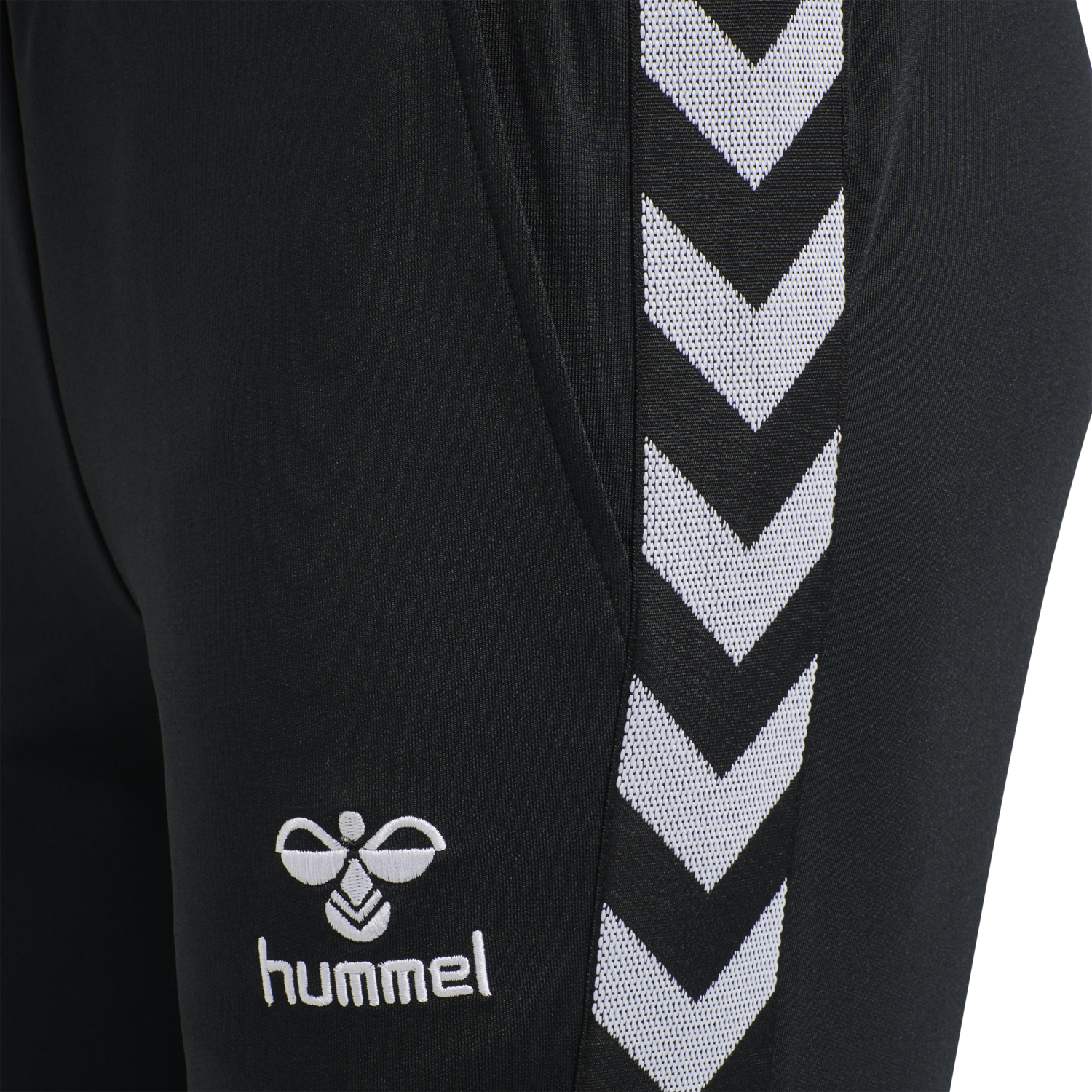 hmlNELLY 2.0 TAPERED PANTS, BLACK, packshot