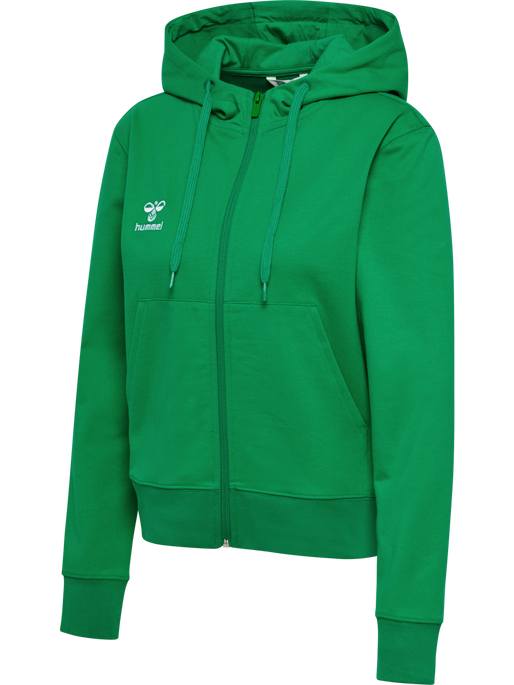 hmlGO 2.0 ZIP HOODIE WOMAN, JELLY BEAN, packshot