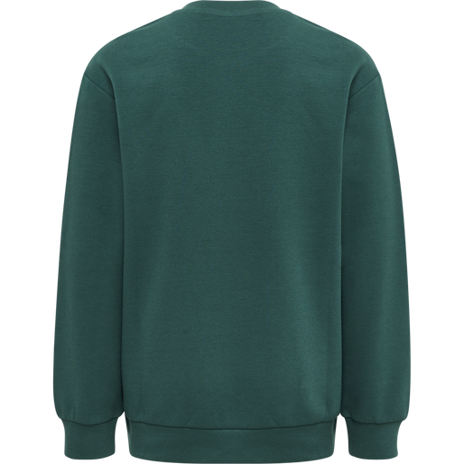 hmlDOS SWEATSHIRT, DEEP TEAL, packshot