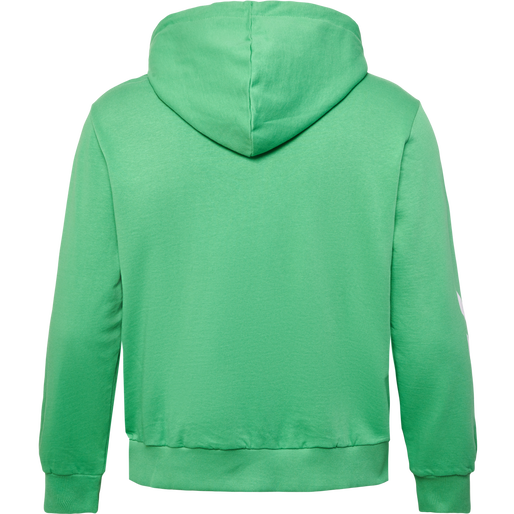 hmlLEGACY WOMAN HOODIE PLUS, GREEN SPRUCE, packshot