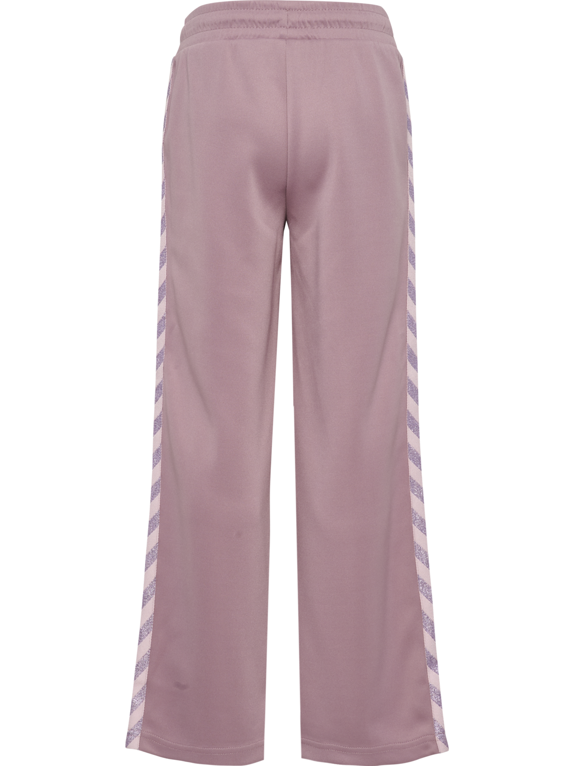 hmlJR REG POLY TAPE PANTS, SEA FOG, packshot