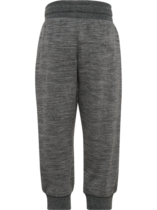 hmlMINI WOOL PANTS BEE, DARK GREY MELANGE hmlMINI WOOL PANTS BEE, DARK GREY MELANGE, packshot