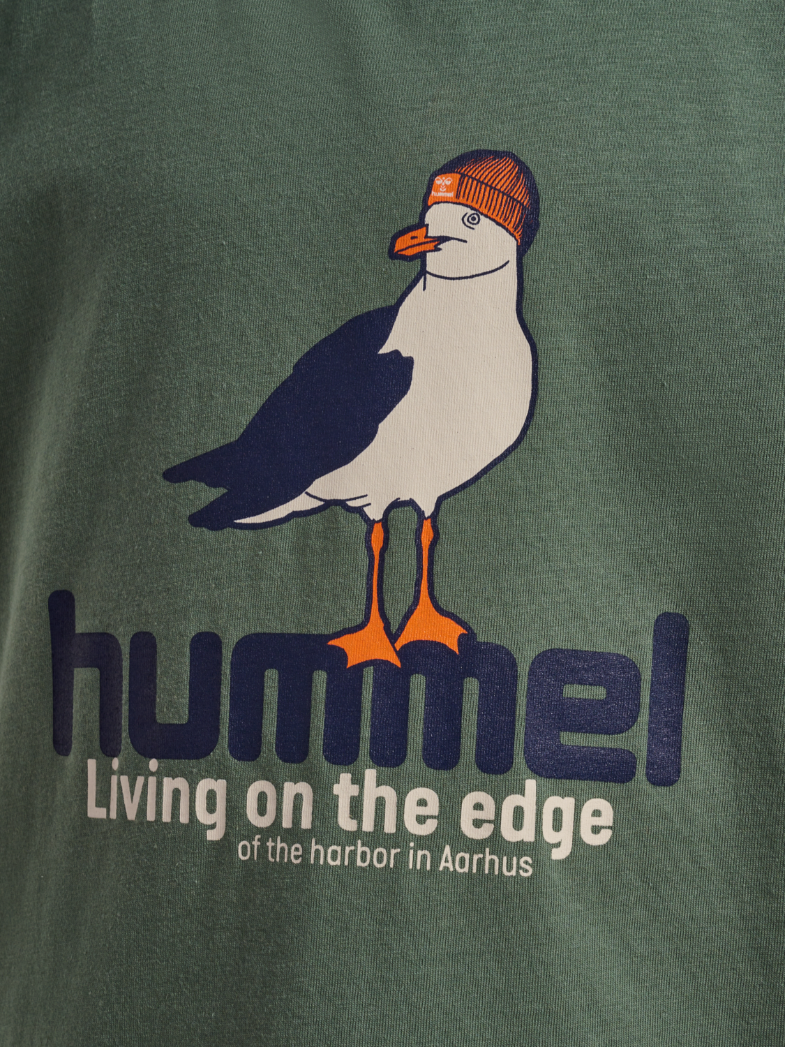 hummel PRINT T-SHIRT S/S - LAUREL WREATH/BLACK IRIS | hummelsport.de