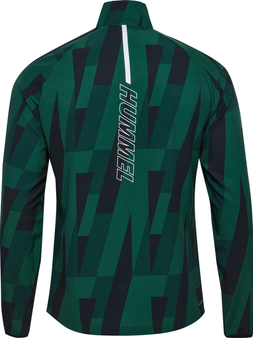 hmlCOURT AOP JACKET, RAIN FOREST, packshot