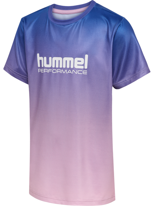 hmlJR GYM T-SHIRT S/S, LAVENDER MIST hmlJR GYM T-SHIRT S/S, LAVENDER MIST, packshot