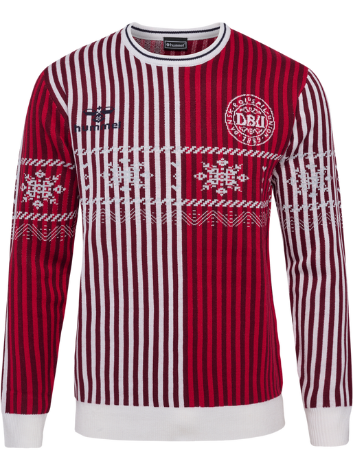 DBU CHRISTMAS SWEATER 23, WHITE, packshot