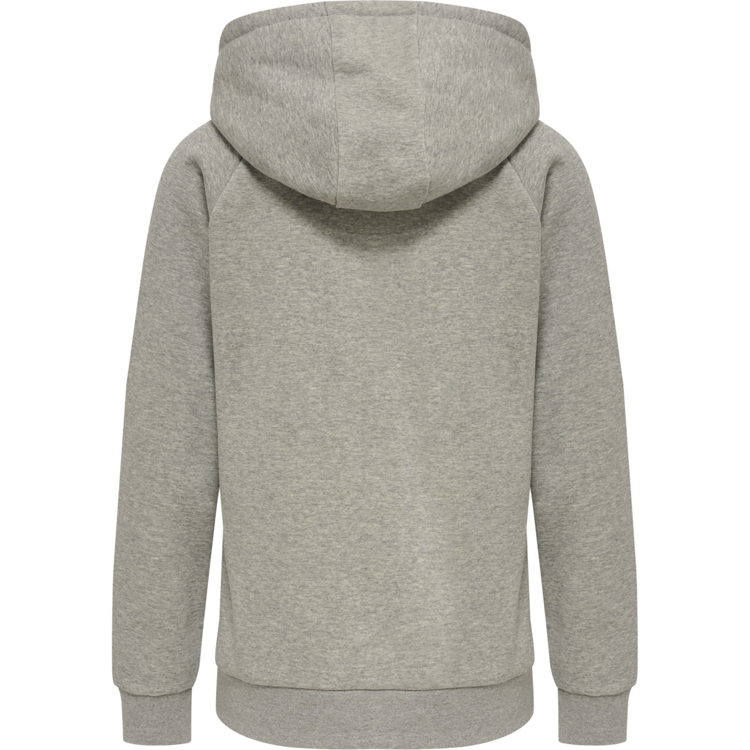 hmlRED CLASSIC ZIP HOODIE WOMAN, GREY MELANGE, packshot