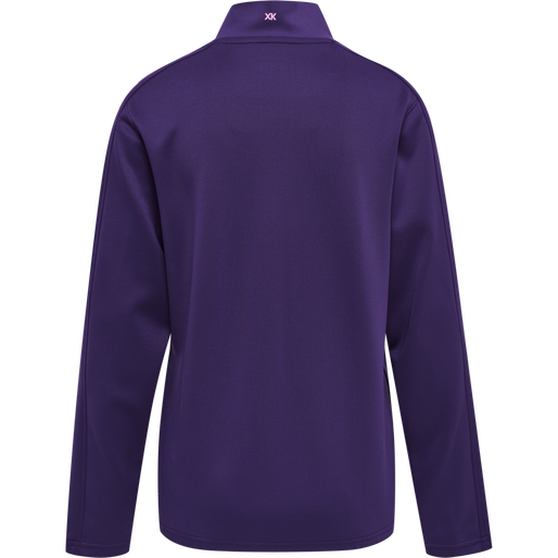 hmlCORE XK HALF ZIP SWEAT WOMAN, ACAI, packshot