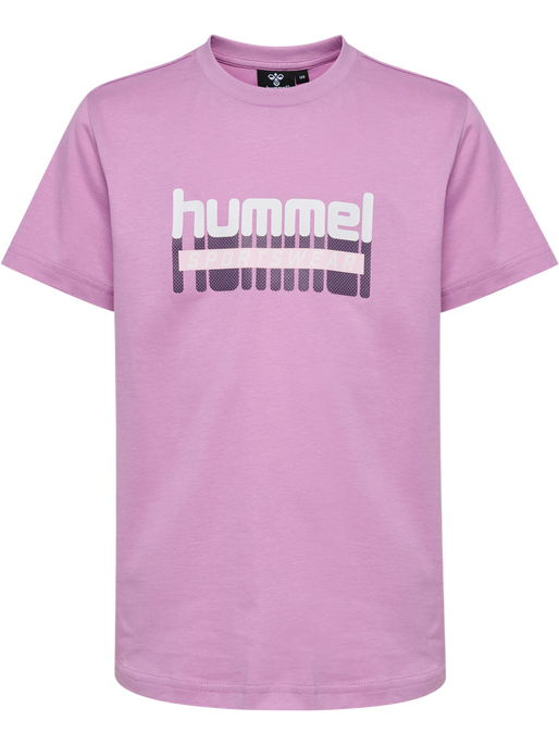 hmlTUKAS T-SHIRT S/S, SMOKY GRAPE, packshot