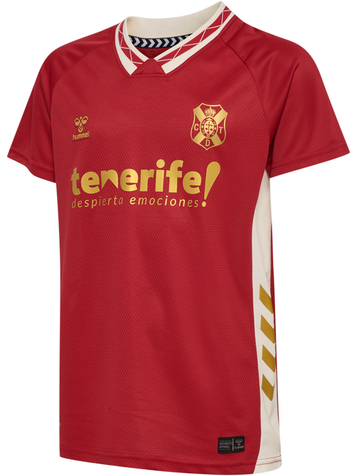 CDT 25/26 AWAY JERSEY S/S KIDS, SCARLET SMILE, packshot