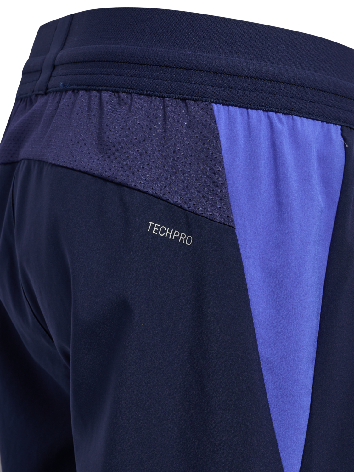 hmlBLAZE26 PRO TRAINING SHORTS KIDS, MARINE/CHERRY TOMATO, packshot