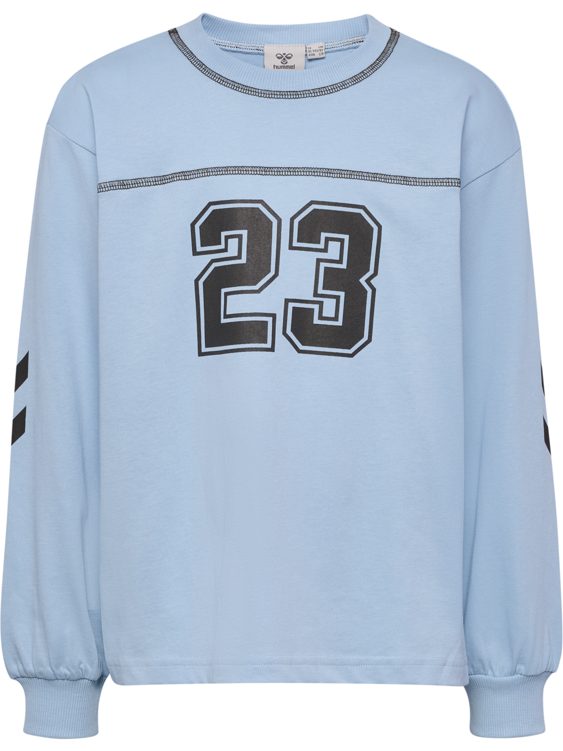 hmlTIMMI BOXY T-SHIRT L/S, CASHMERE BLUE, packshot