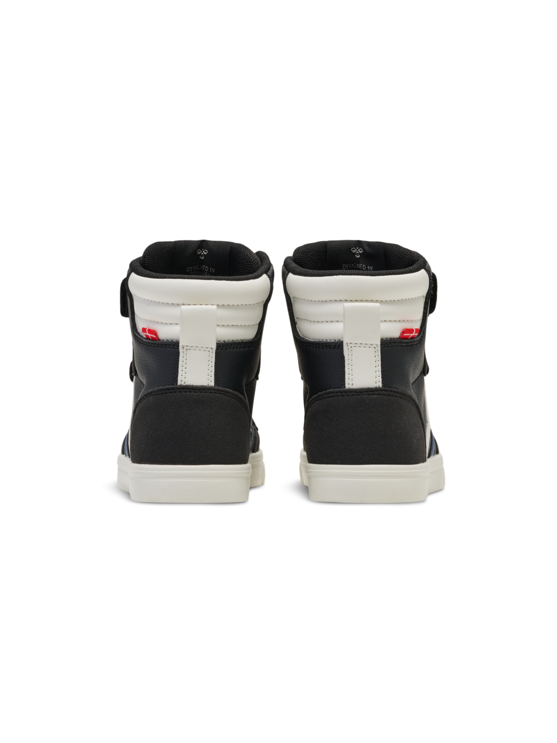 SLIMMER STADIL LEATHER HIGH JR, BLACK/BLUE, packshot