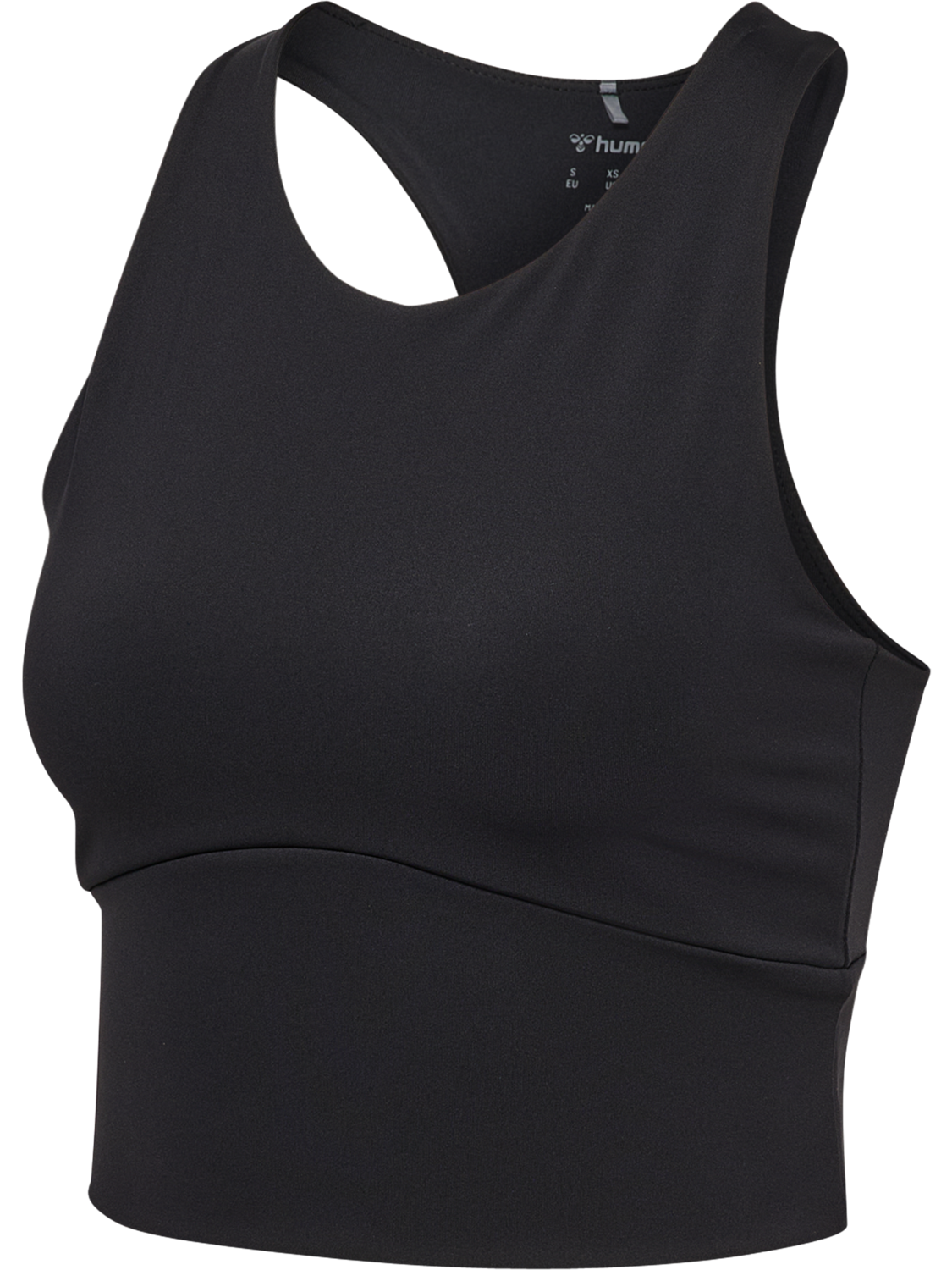 hmlPULSE MEDIUM SUPPORT BRA TOP, BLACK, packshot