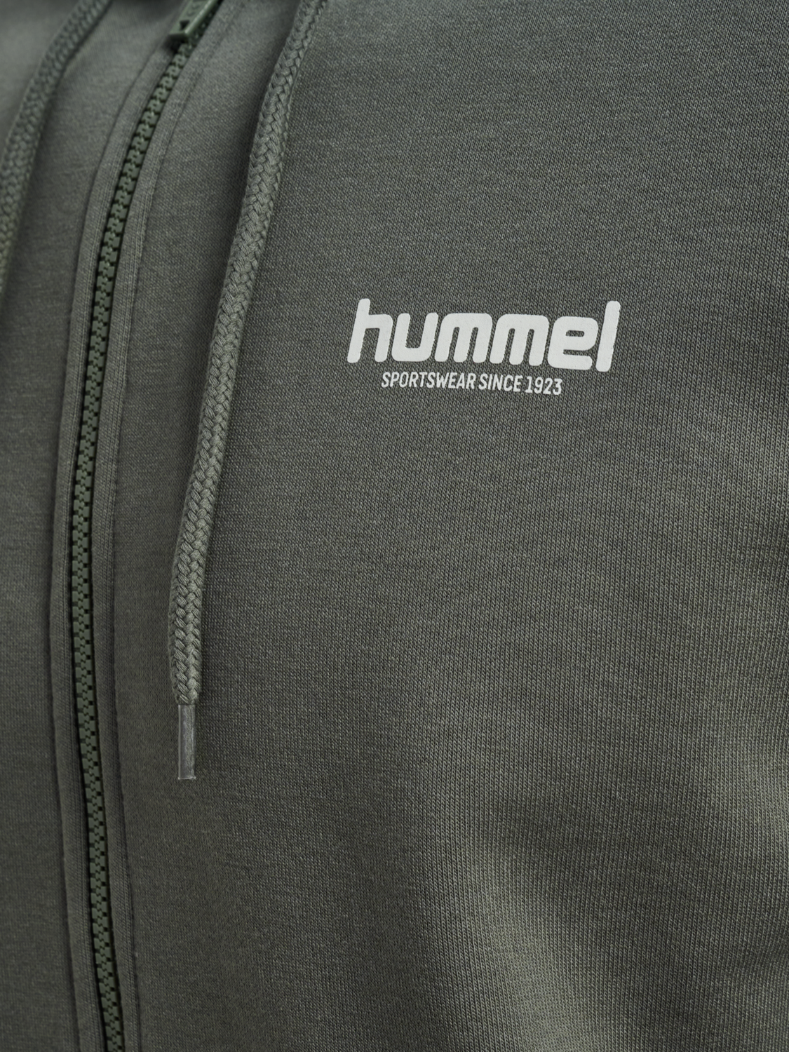 hmlLEGACY 2.0 ZIP HOODIE, CASTOR GRAY, packshot