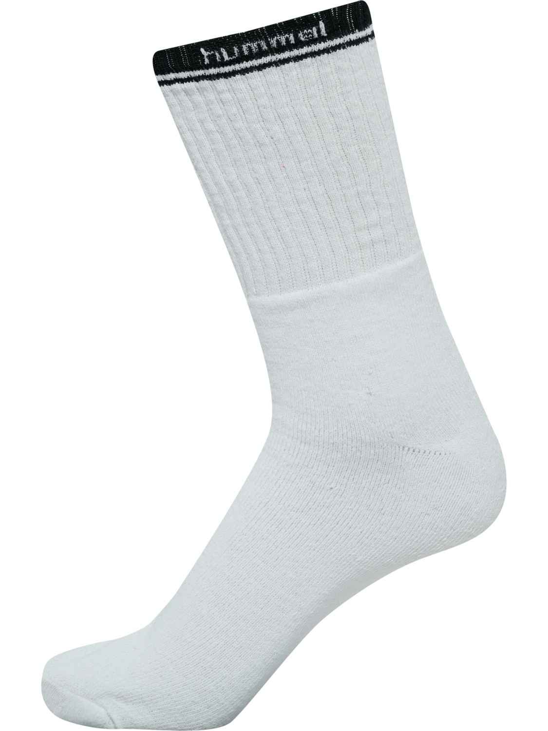 hml3-PACK HUMMEL STRIPE CREW SOCK, WHITE/BLACK, packshot