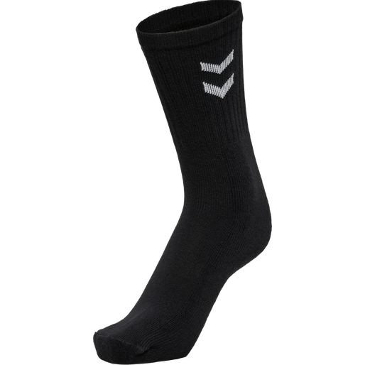 3-Pack Basic Socken, BLACK 3-Pack Basic Socken, BLACK, packshot
