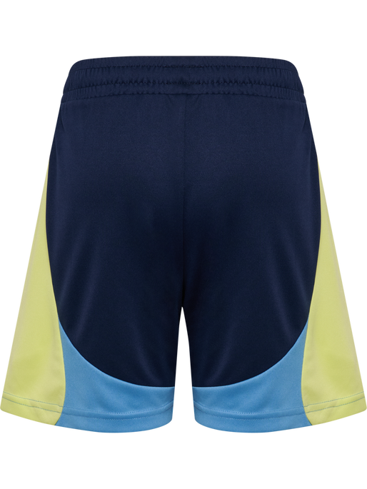 hmlJR GOAL BLOCK SHORTS, DRESS BLUES, packshot