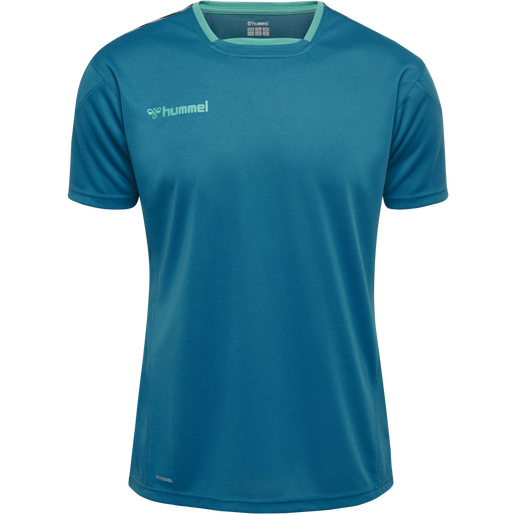 hmlAUTHENTIC KIDS POLY JERSEY S/S, CELESTIAL, packshot