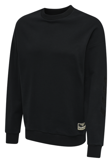 hmlURBAN SWEATSHIRT, BLACK, packshot