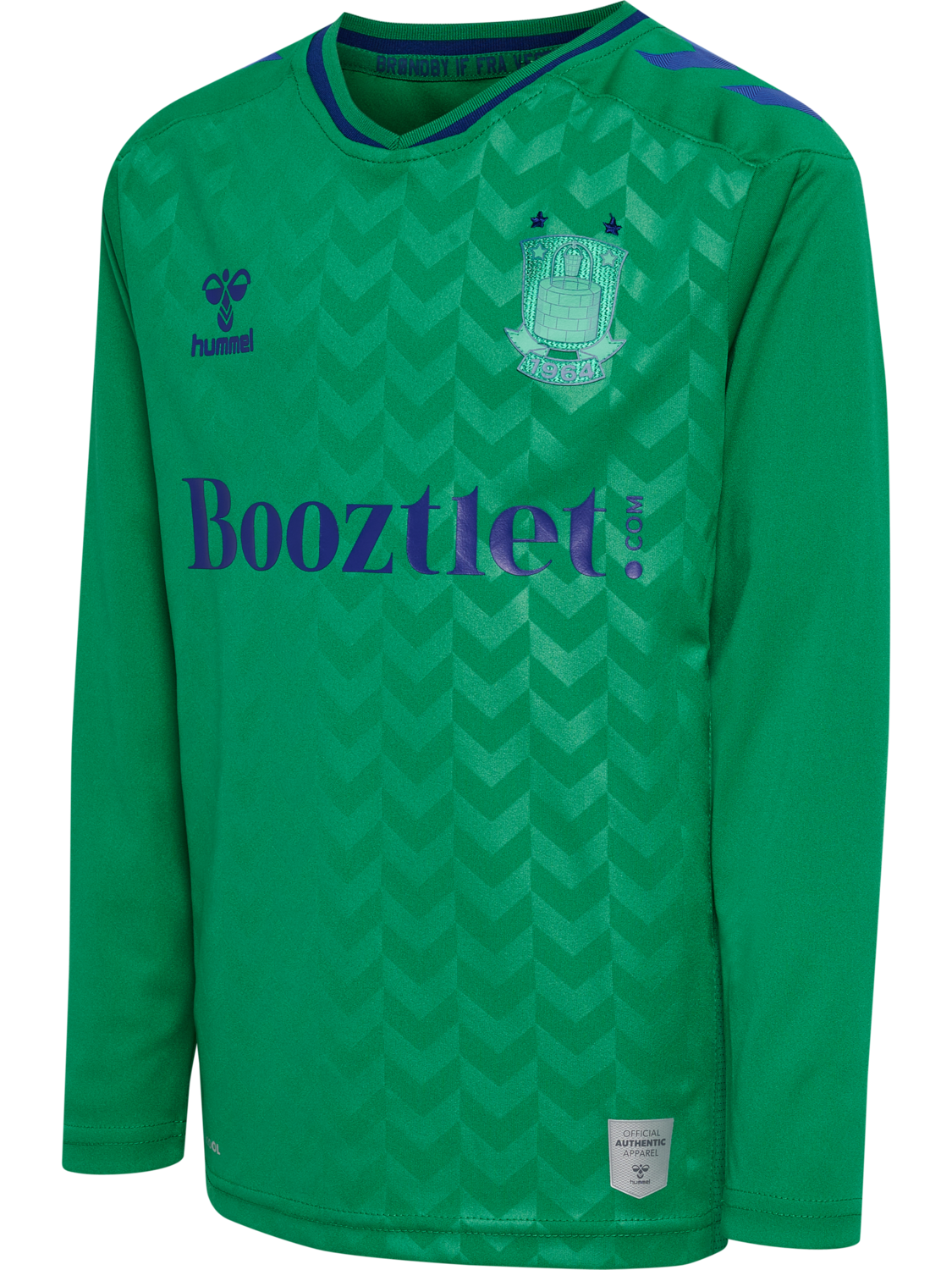 BR&Oslash;NDBY 22/23 GK JERSEY L/S KIDS, JELLY BEAN, packshot
