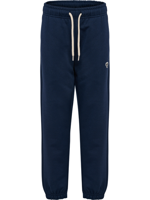 hmlJR LOOSE SWEATPANTS BEE, DRESS BLUES, packshot