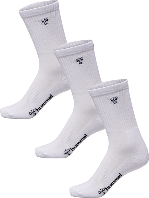 hmlJR 3-PACK SOCKS BEE, WHITE hmlJR 3-PACK SOCKS BEE, WHITE, packshot