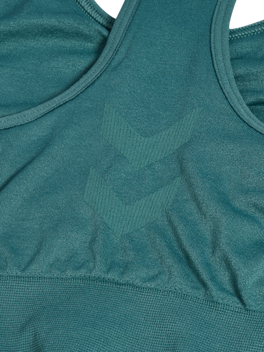 hmlTIF SEAMLESS SPORTS TOP, NORTH ATLANTIC hmlTIF SEAMLESS SPORTS TOP, NORTH ATLANTIC, packshot