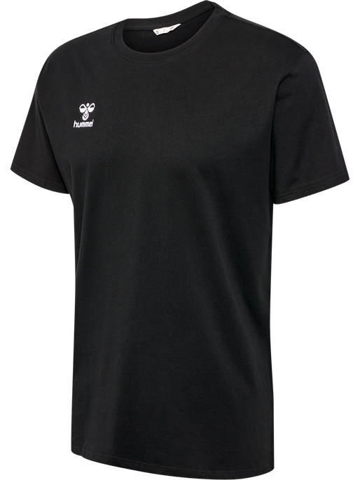 hmlGO 2.0 T-SHIRT S/S, BLACK hmlGO 2.0 T-SHIRT S/S, BLACK, packshot