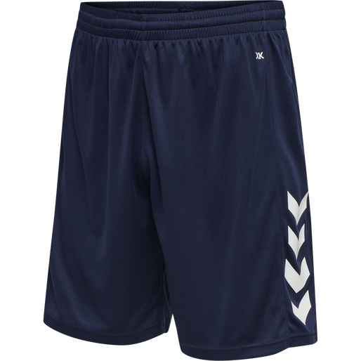 hmlCORE XK POLY SHORTS, MARINE, packshot