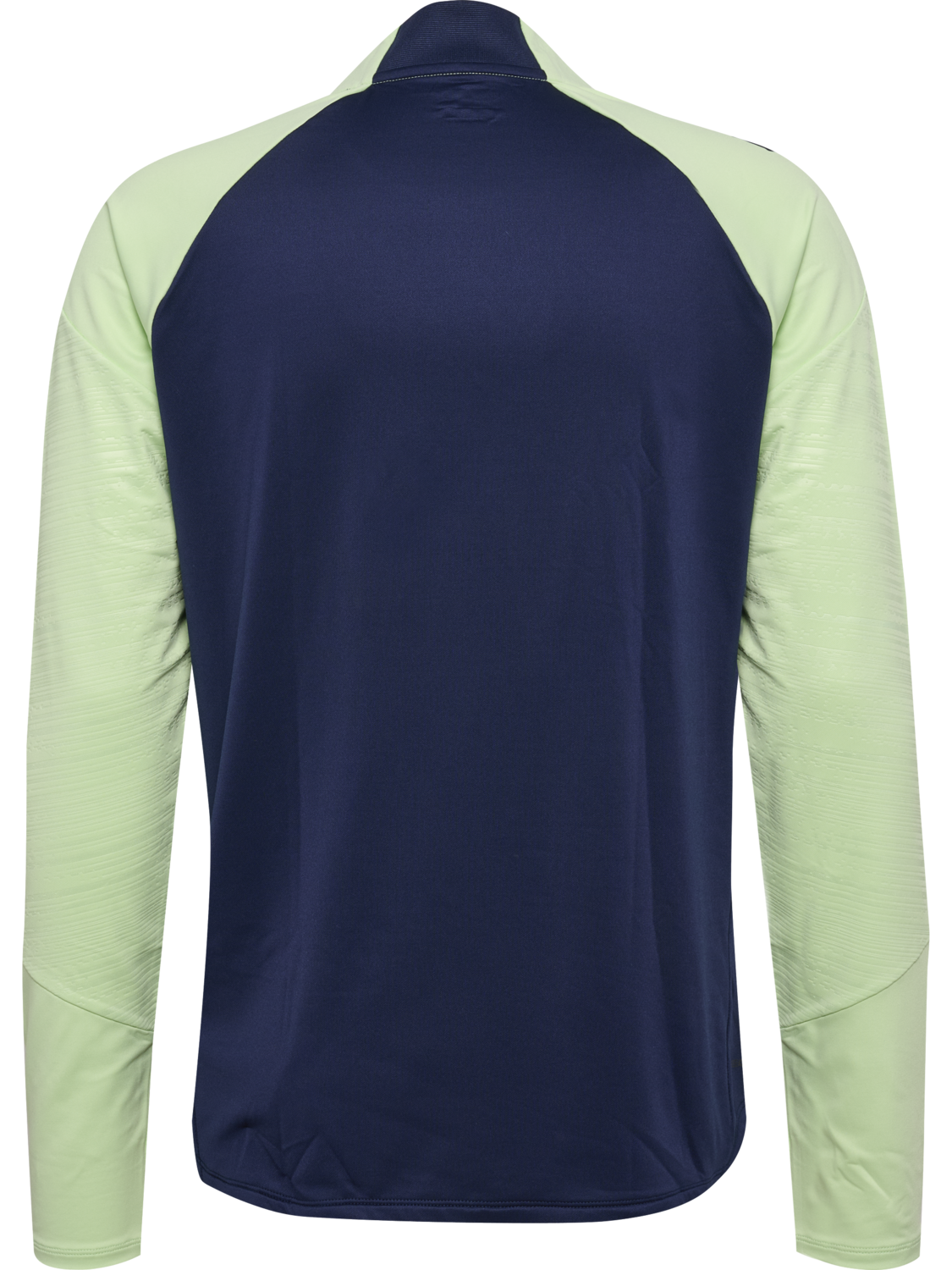 hmlPRO TRAINING HALF ZIP, !MARINE/PATINA GREEN, packshot