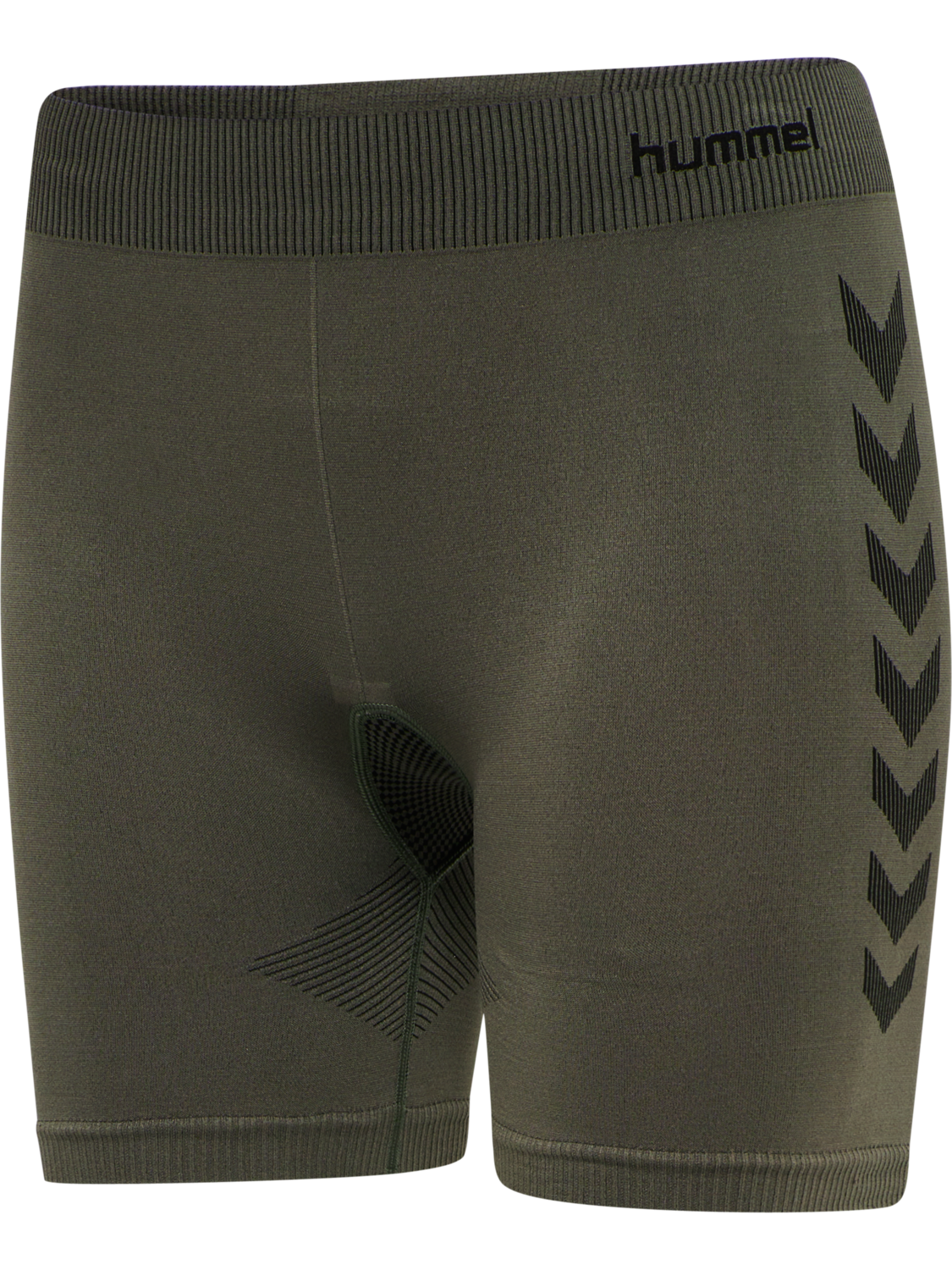 HUMMEL FIRST SEAMLESS TR SHT TIGH W, GRAPE LEAF, packshot