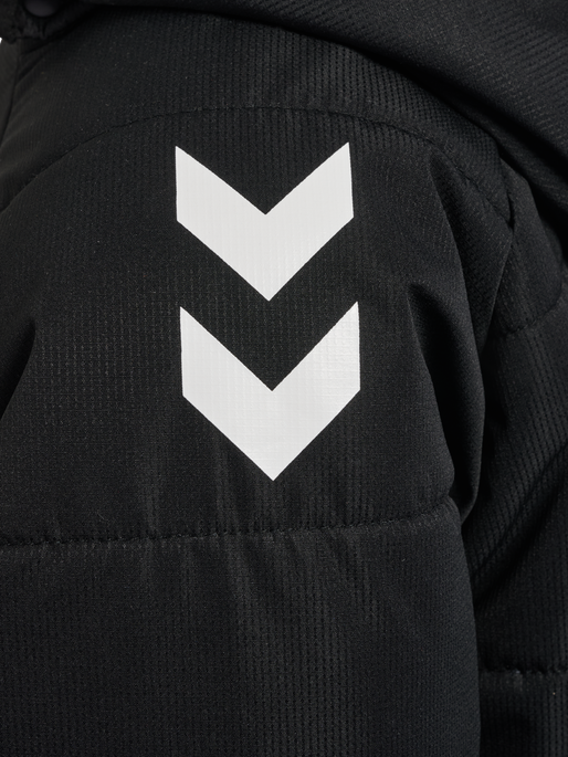 hmlLEAD 2.0 BENCH JACKET KIDS, BLACK, packshot