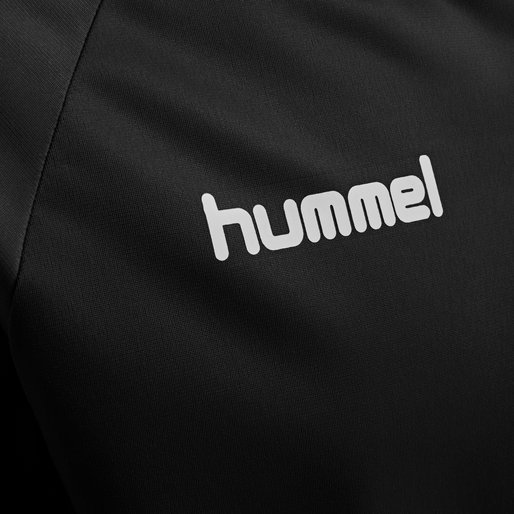 hmlPROMO KIDS POLY SWEATSHIRT, BLACK, packshot