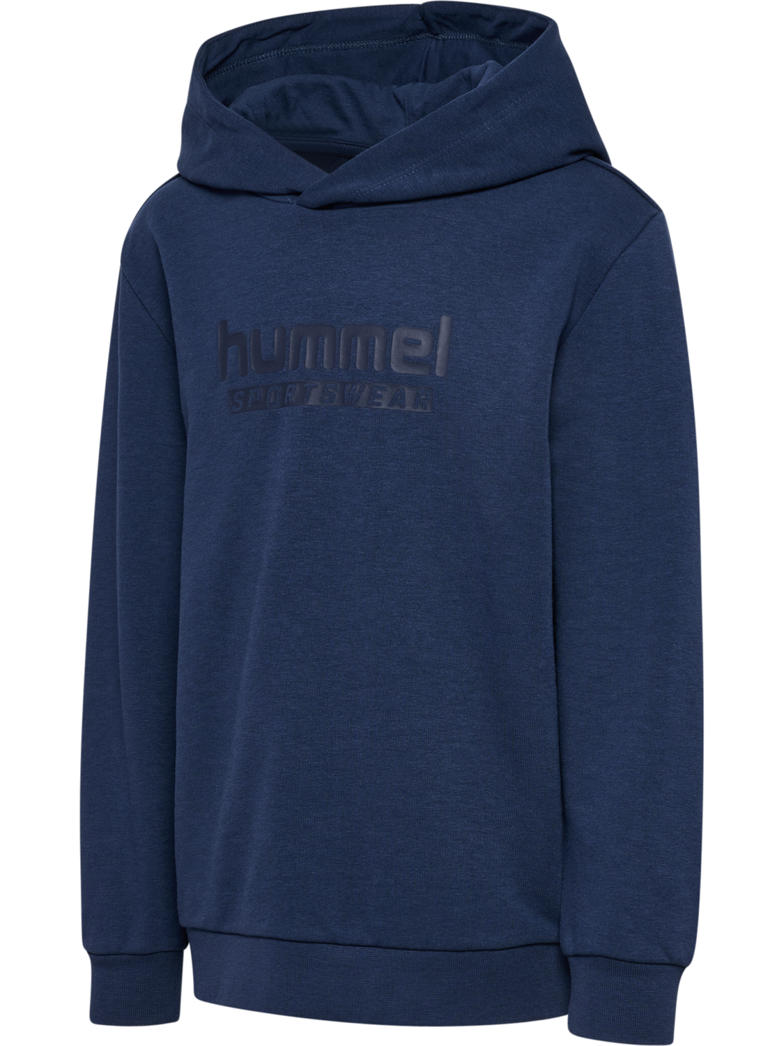 hmlJR BASE HOODIE, DRESS BLUES, packshot