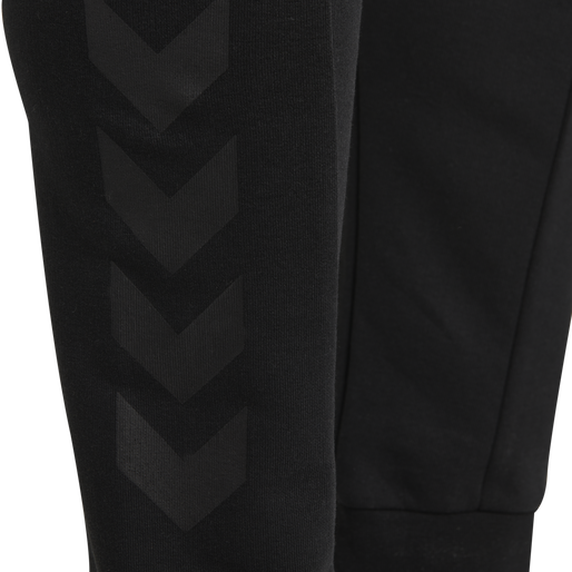 hmlISAM REGULAR PANTS, BLACK, packshot