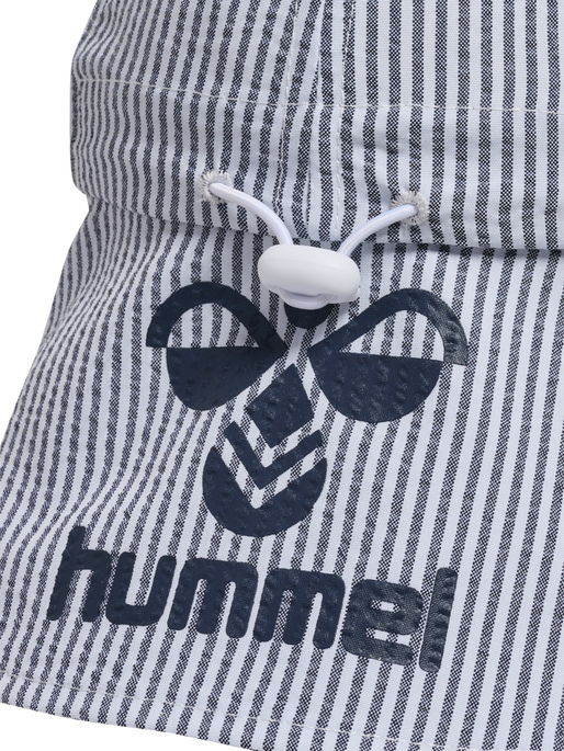 hmlBREEZE CAP STRIPED, NAVY BLAZER/BRIGHT WHITE, packshot