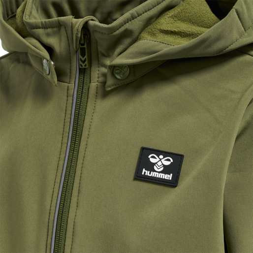 hmlMARS SOFTSHELL JACKET, CAPULET OLIVE hmlMARS SOFTSHELL JACKET, CAPULET OLIVE, packshot