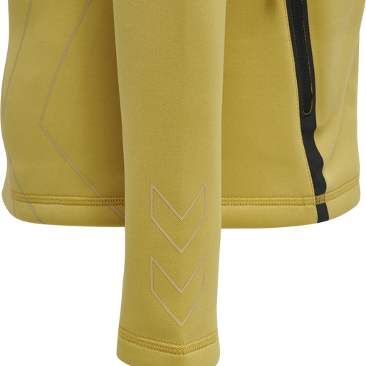 hmlCIMA XK ZIP JACKET WOMAN, ANTIQUE GOLD, packshot