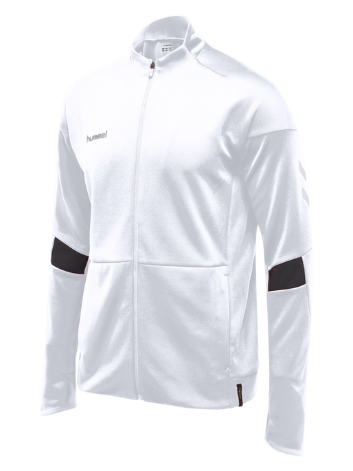 TECH MOVE POLY ZIP JACKET, WHITE, packshot