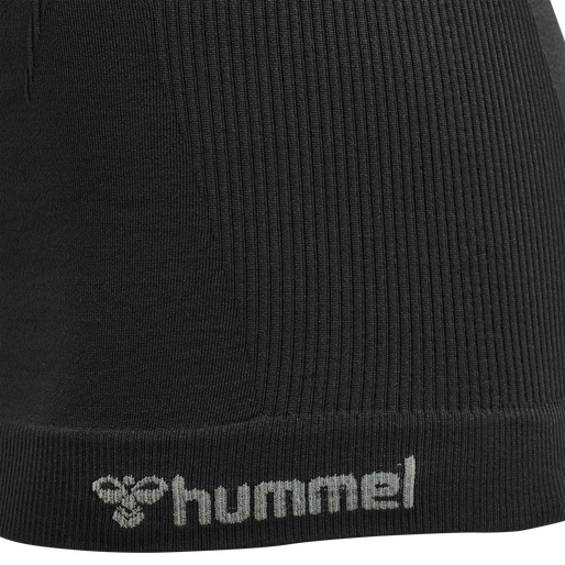 hmlTIF SEAMLESS TOP, BLACK, packshot
