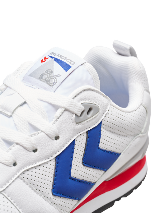 MONACO 86 PERFORATED, WHITE/BLUE/RED, packshot