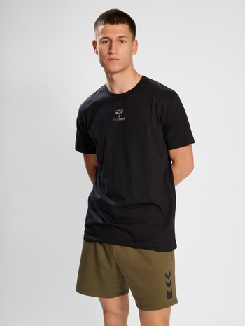 hmlACTIVE BEE CO TEE S/S, BLACK, model