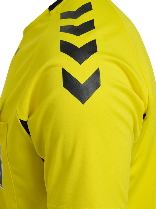 FFHB REFEREE YOUTH JERSEY S/S, BLAZING YELLOW W/O SPONSOR FFHB REFEREE YOUTH JERSEY S/S, BLAZING YELLOW W/O SPONSOR, packshot