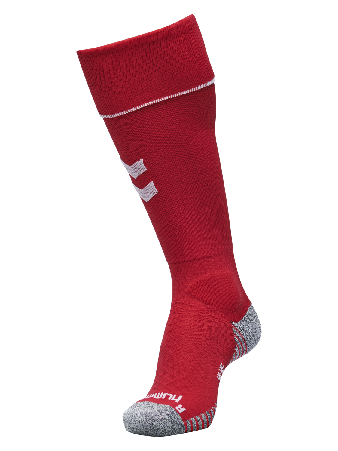 PRO FOOTBALL SOCK, TRUE RED/WHITE, packshot