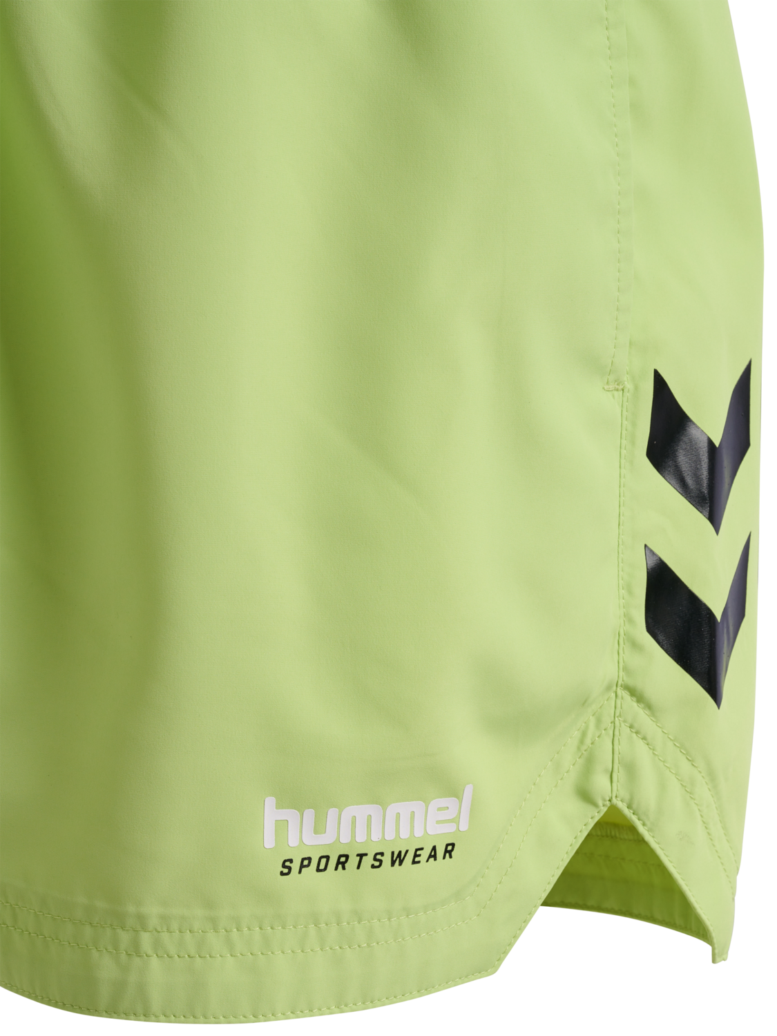 hmlNED SWIM SHORTS, LETTUCE GREEN, packshot