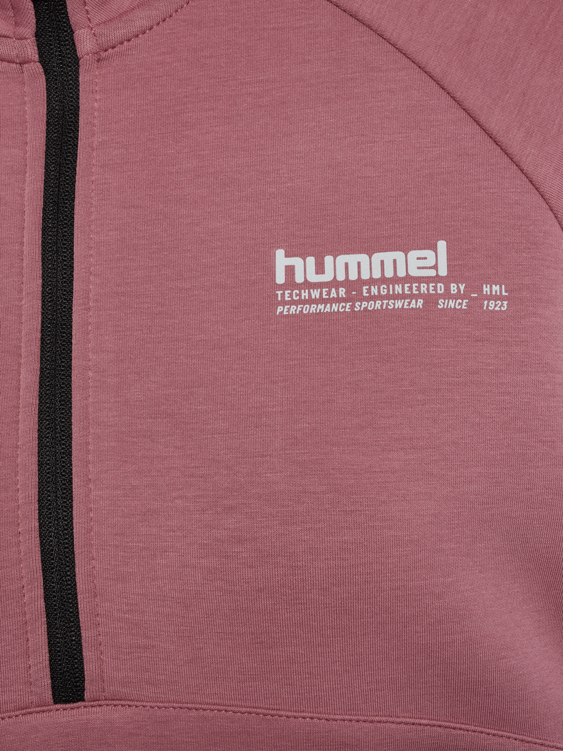 hmlTECH FLEECE WOMEN BOXY HALF ZIP, WISTFUL MAUVE, packshot